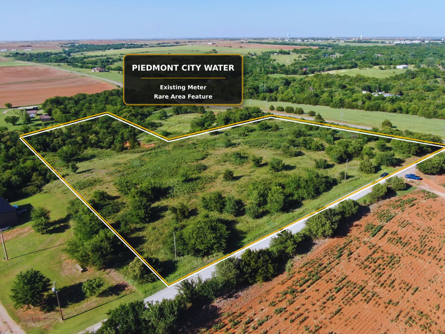 Existing Piedmont city water meter